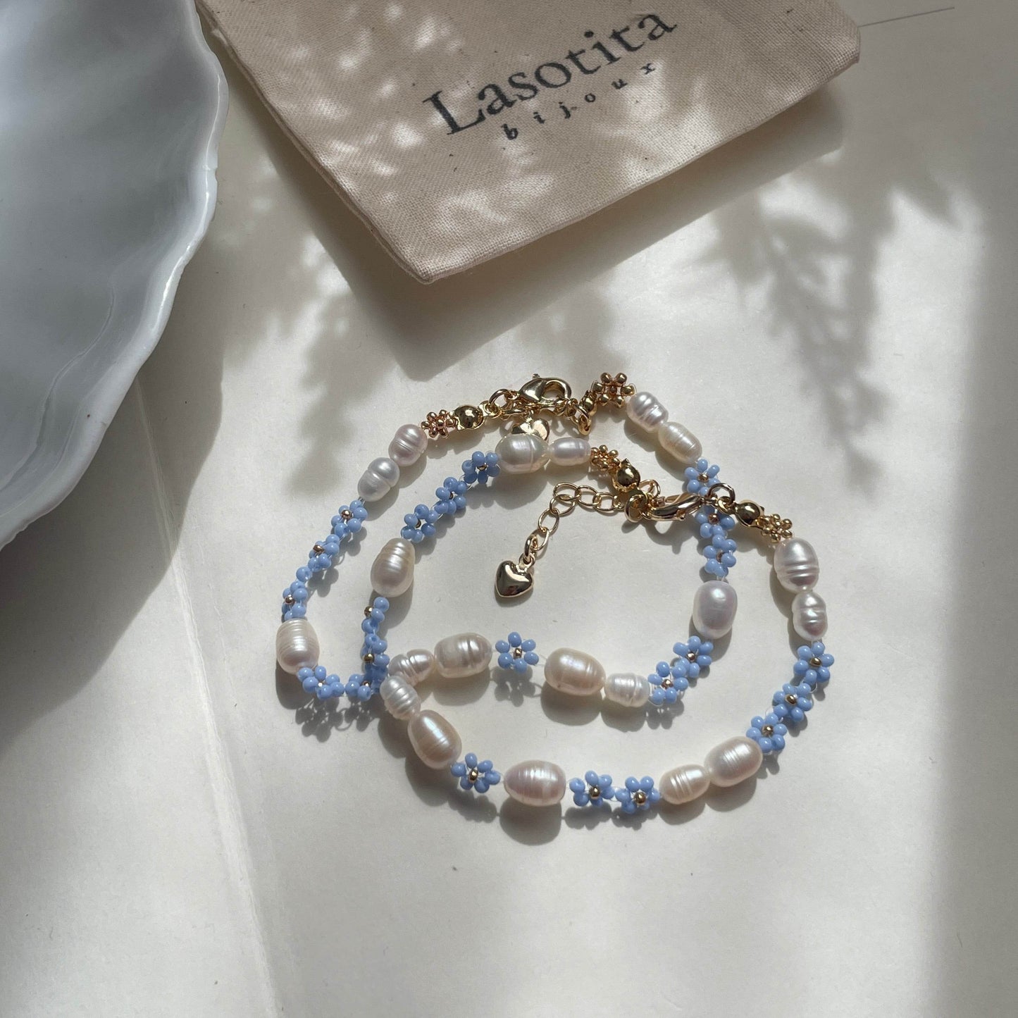 Aquamarine Bracelet - Bijoux Lasotita