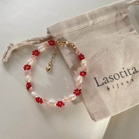 Candy Cane Bracelet - Bijoux Lasotita