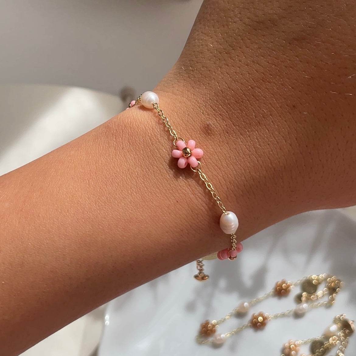 Harvest Blossom Bracelet - Bijoux Lasotita