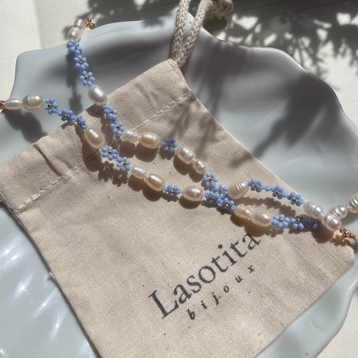 Aquamarine Bracelet - Bijoux Lasotita