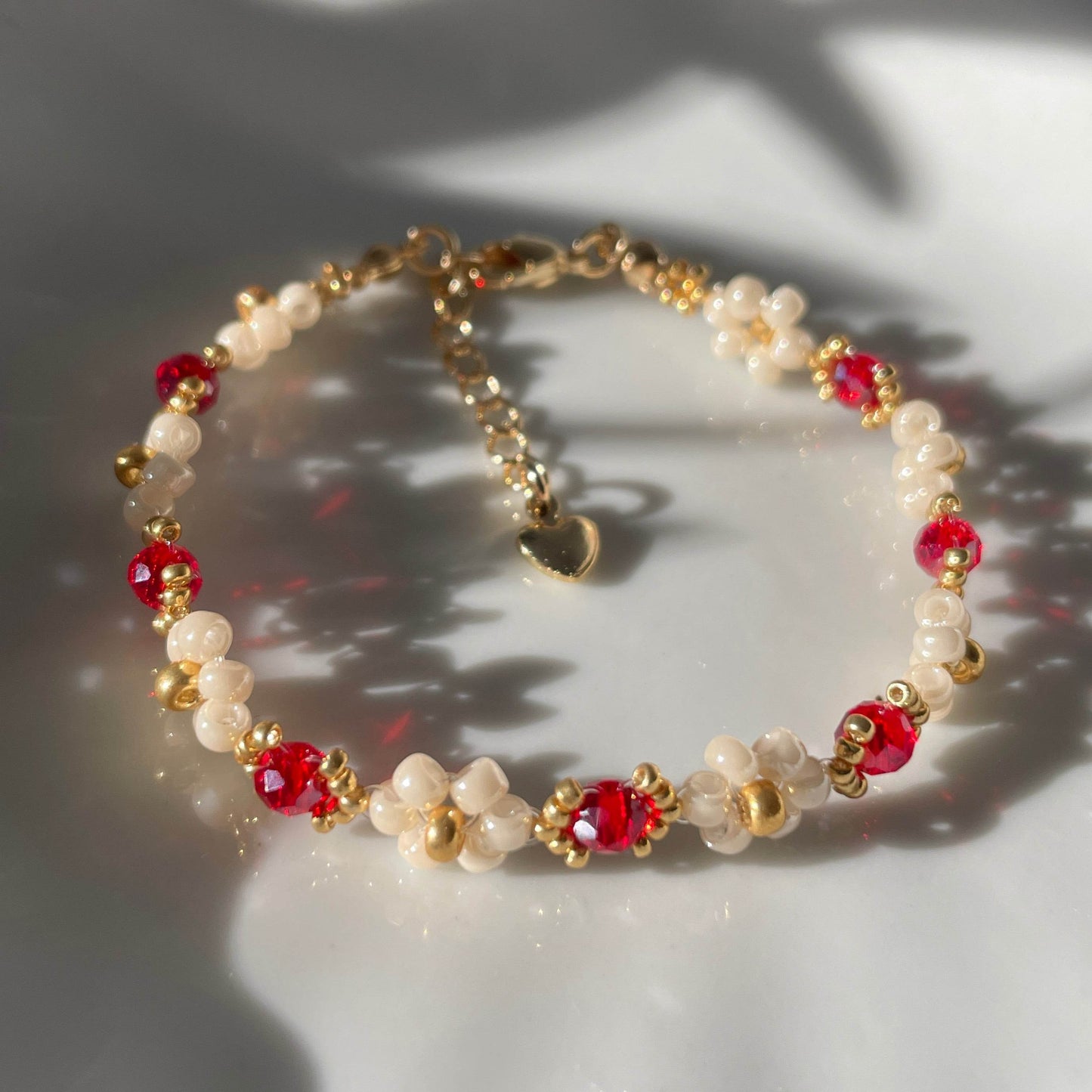 Red Roses Bracelet - Bijoux Lasotita