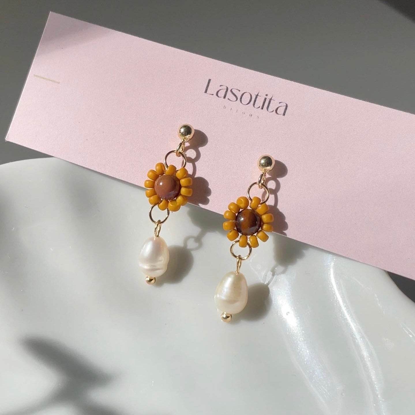 Fall Earrings - Bijoux Lasotita