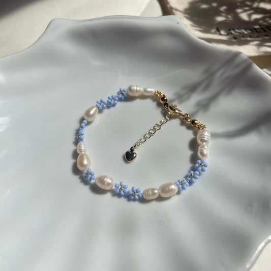 Aquamarine Bracelet - Bijoux Lasotita