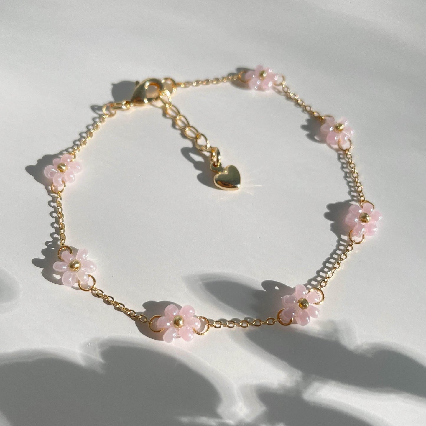 Golden Flower Bracelet - Bijoux Lasotita