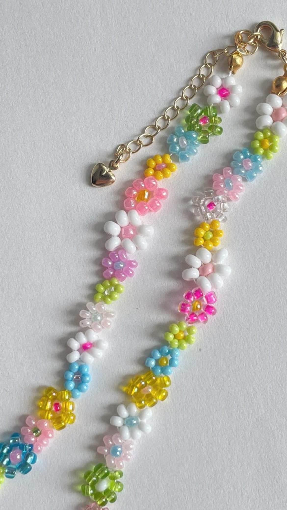 Flower field Necklace - Bijoux Lasotita