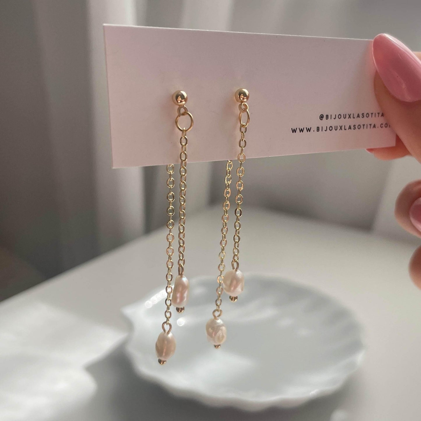 Ocean Earrings - Bijoux Lasotita