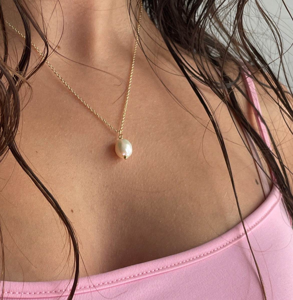 Tear drop Necklace - Bijoux Lasotita