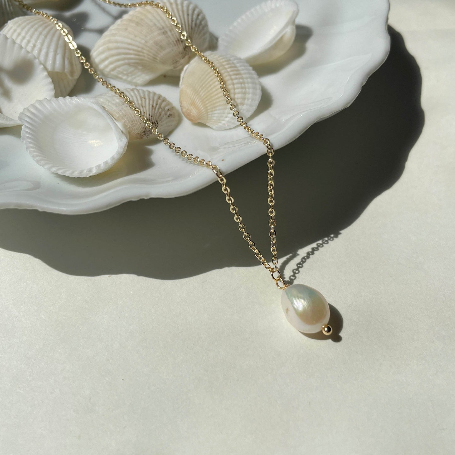 Tear drop Necklace - Bijoux Lasotita