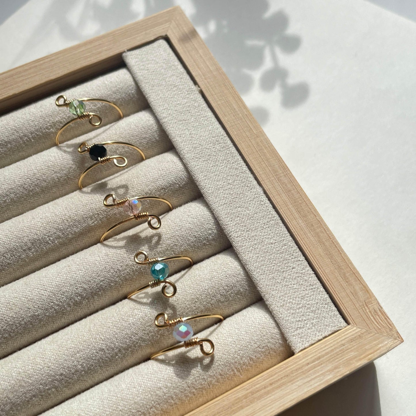 Élégante gem Rings - Bijoux Lasotita
