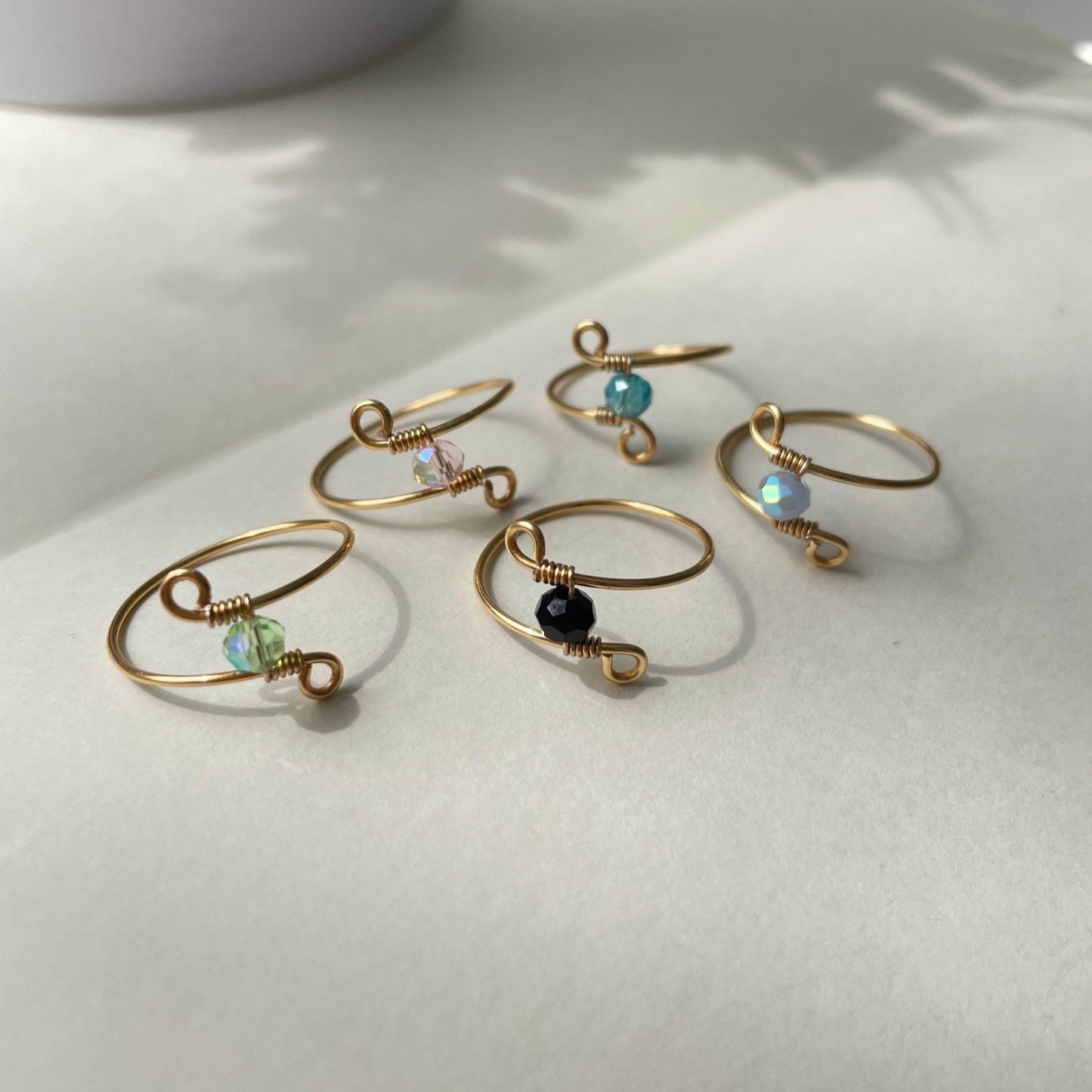 Élégante gem Rings - Bijoux Lasotita