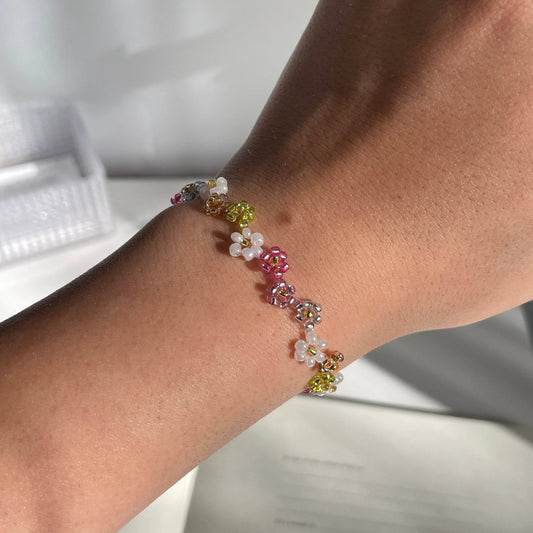 Zig-Zag Rainbow Bracelet - Bijoux Lasotita