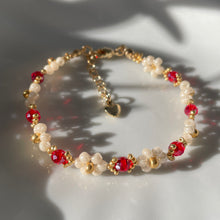 Load image into Gallery viewer, Red Roses Bracelet
