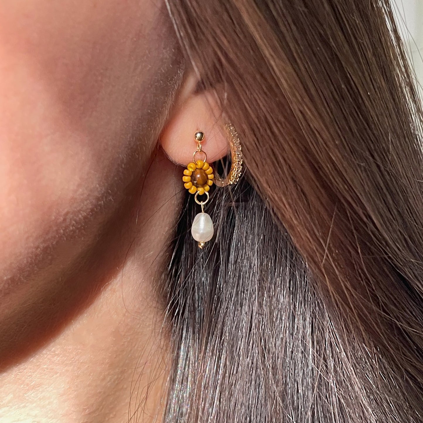 Boucles d'oreilles d'automne