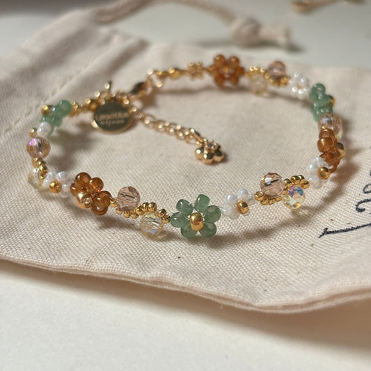 Evergreen Petals Bracelet