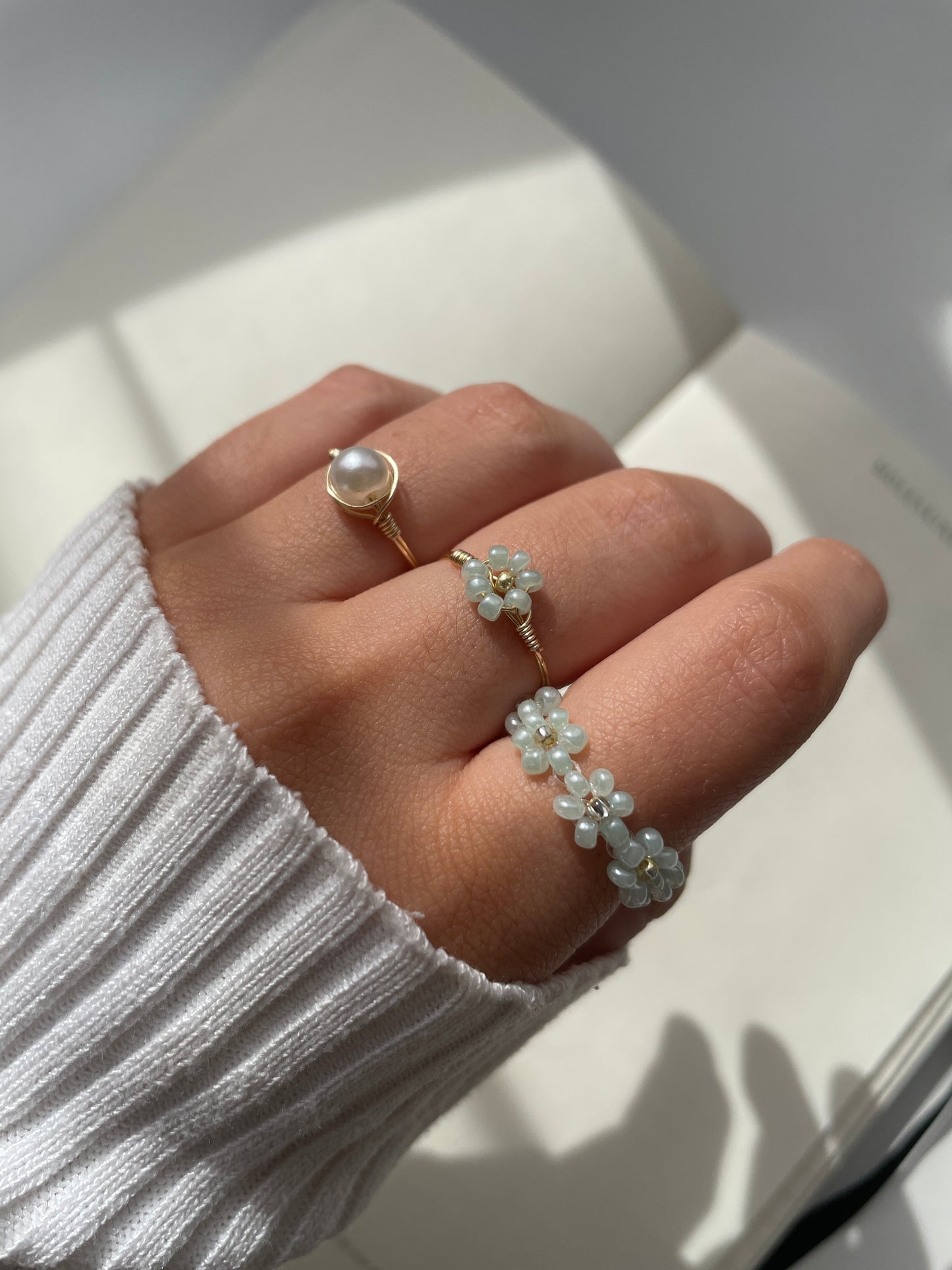 Ocean Pearl Ring